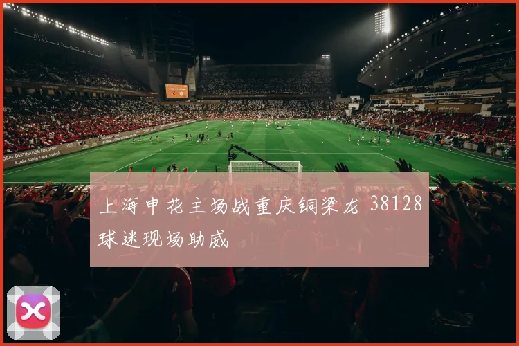 上海申花主场战重庆铜梁龙 38128球迷现场助威